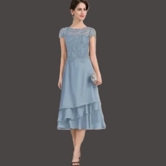 JJ’s House Formal Midi Dress – Size S (Approx. Size 4) - Picture 9 of 13